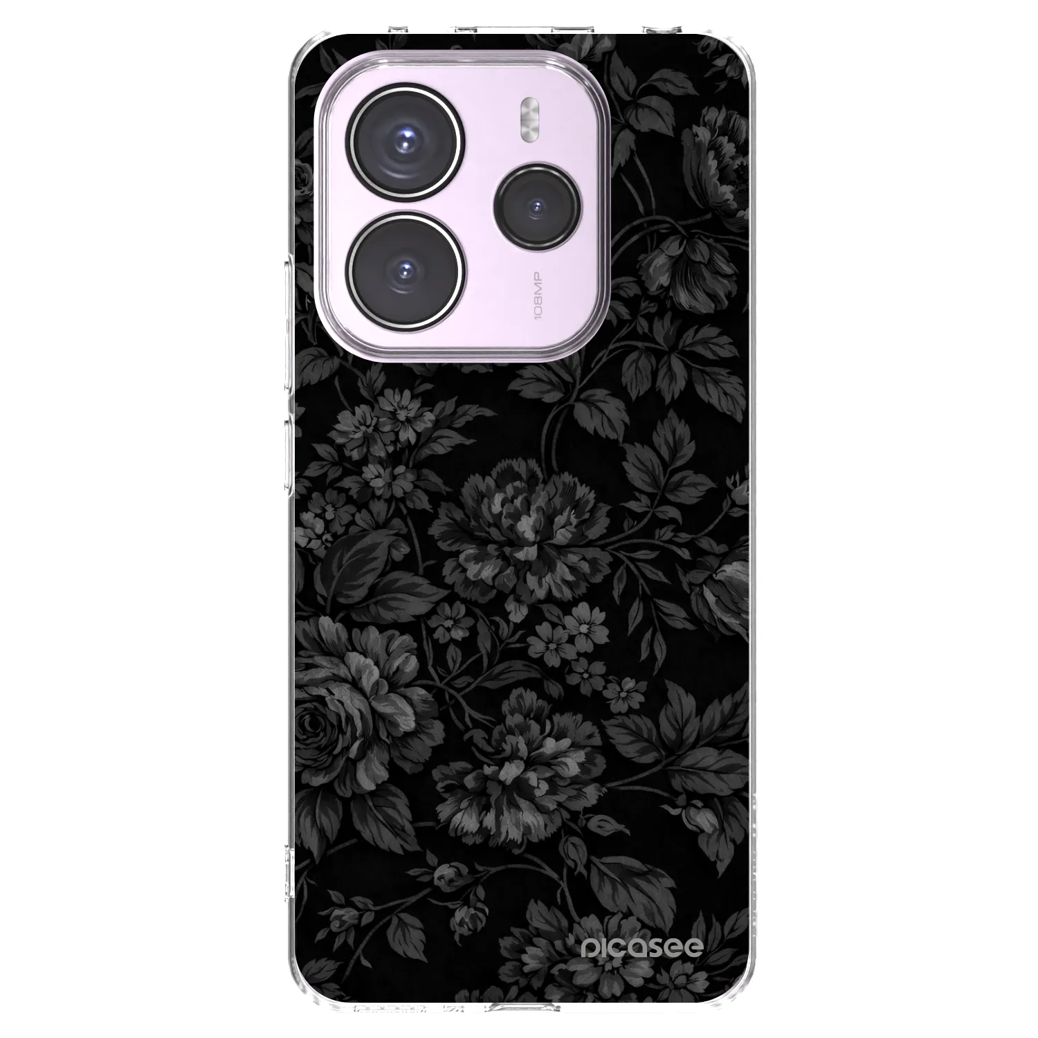 Picasee átlátszó szilikon tok az alábbi mobiltelefonokra Xiaomi Redmi Note 14 5G - Dark Romance