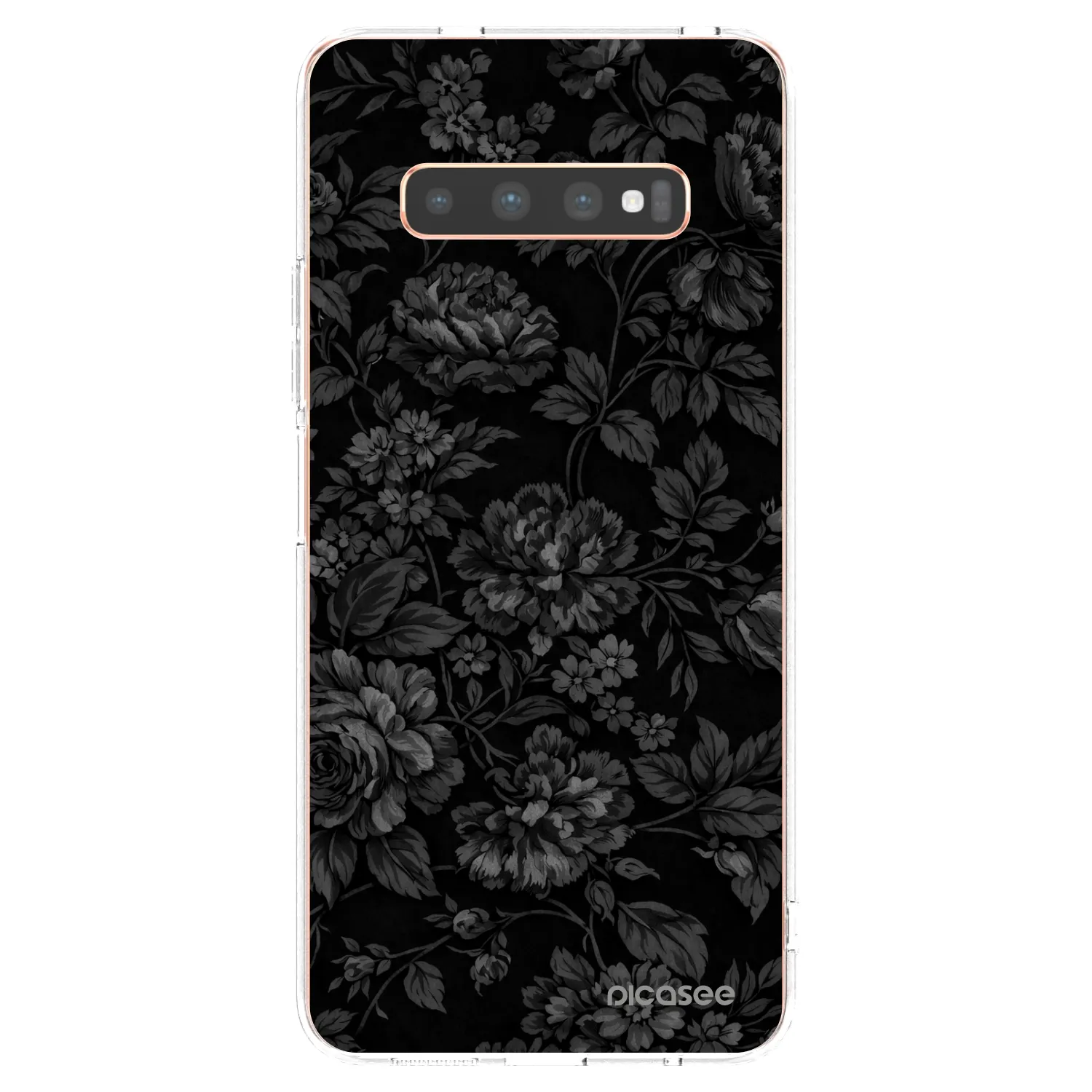 Picasee átlátszó szilikon tok az alábbi mobiltelefonokra Samsung Galaxy S10 Plus G975 - Dark Romance