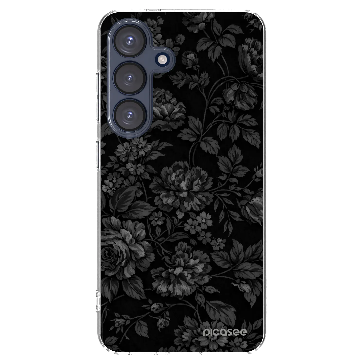 Picasee átlátszó szilikon tok az alábbi mobiltelefonokra Samsung Galaxy S25 5G - Dark Romance