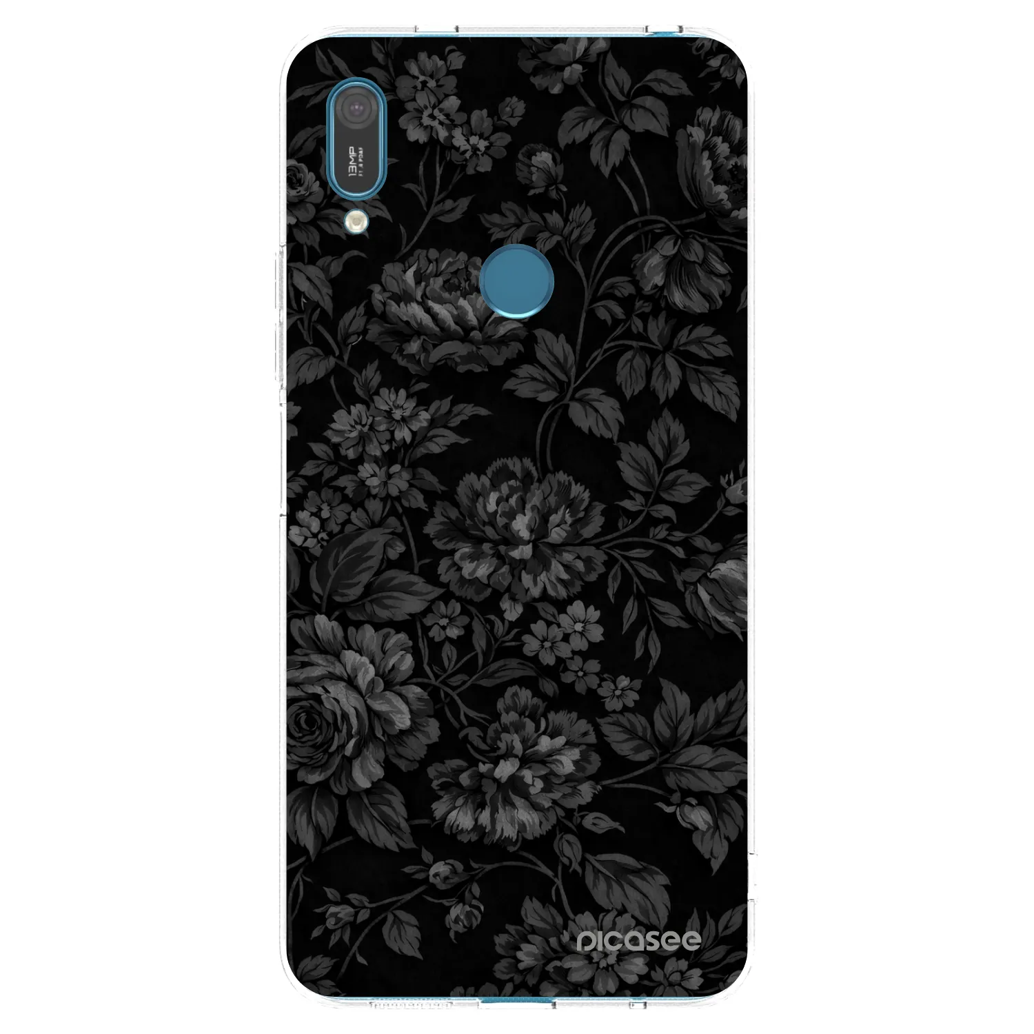 Picasee átlátszó szilikon tok az alábbi mobiltelefonokra Huawei Y7 2019 - Dark Romance