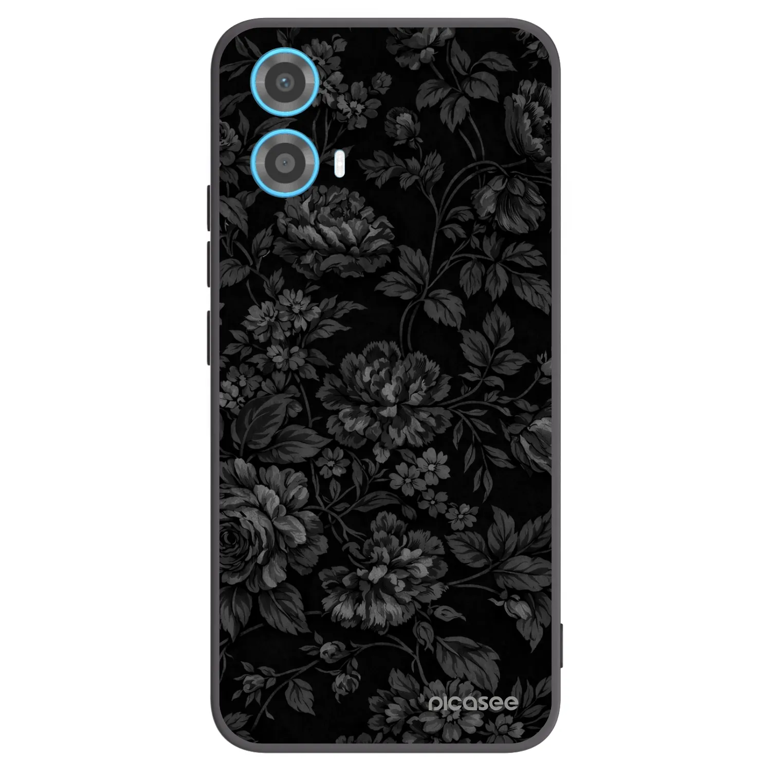 Picasee fekete szilikon tok az alábbi mobiltelefonokra Motorola Moto G34 5G - Dark Romance