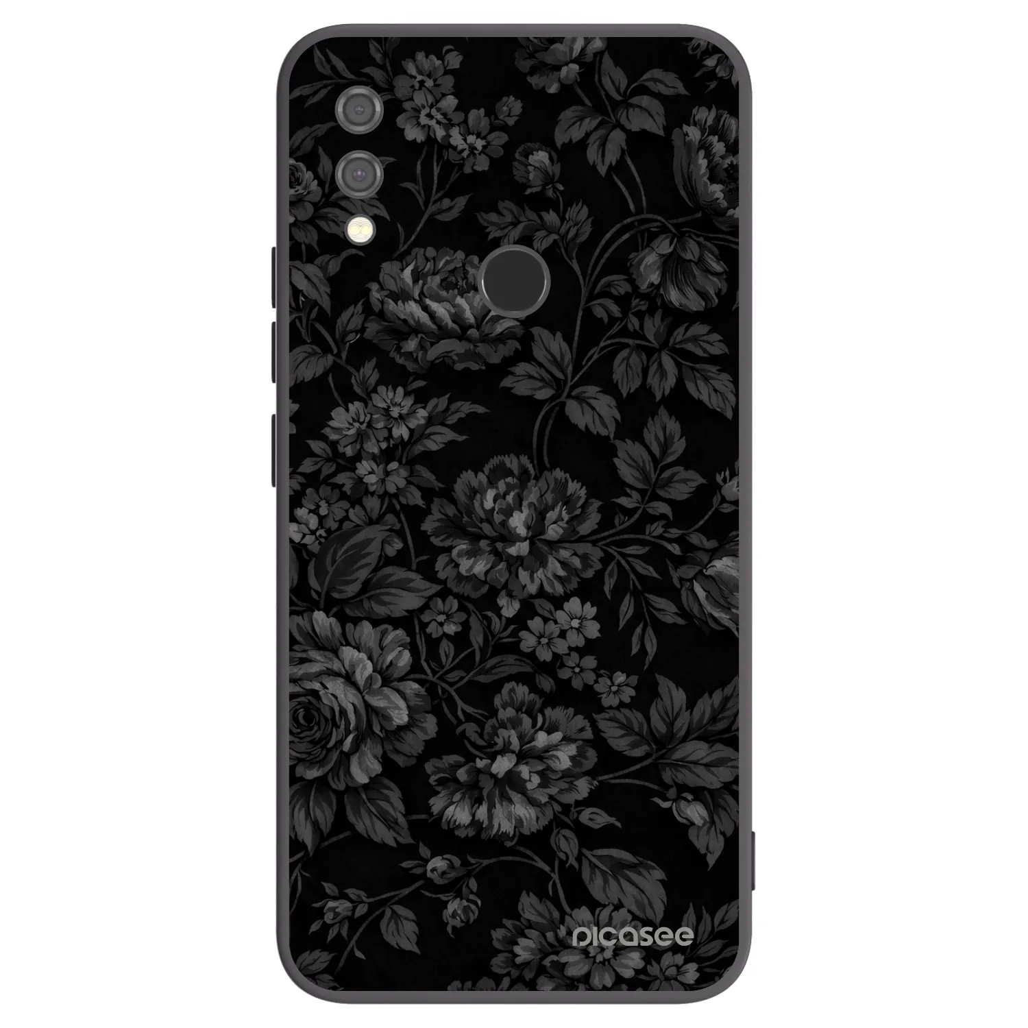 Picasee fekete szilikon tok az alábbi mobiltelefonokra Xiaomi Redmi Note 7 - Dark Romance