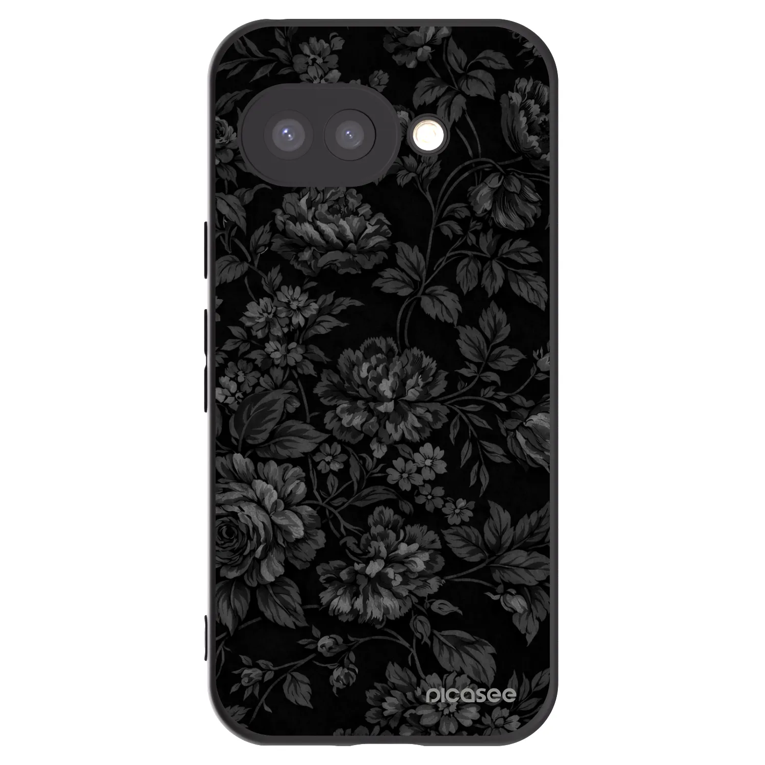 Picasee fekete szilikon tok az alábbi mobiltelefonokra Google Pixel 9a - Dark Romance