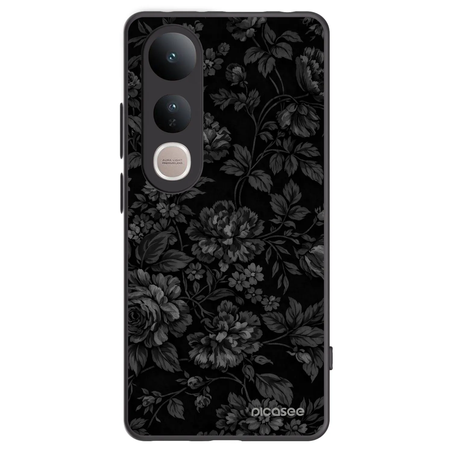 Picasee fekete szilikon tok az alábbi mobiltelefonokra Vivo V50 Lite 5G - Dark Romance