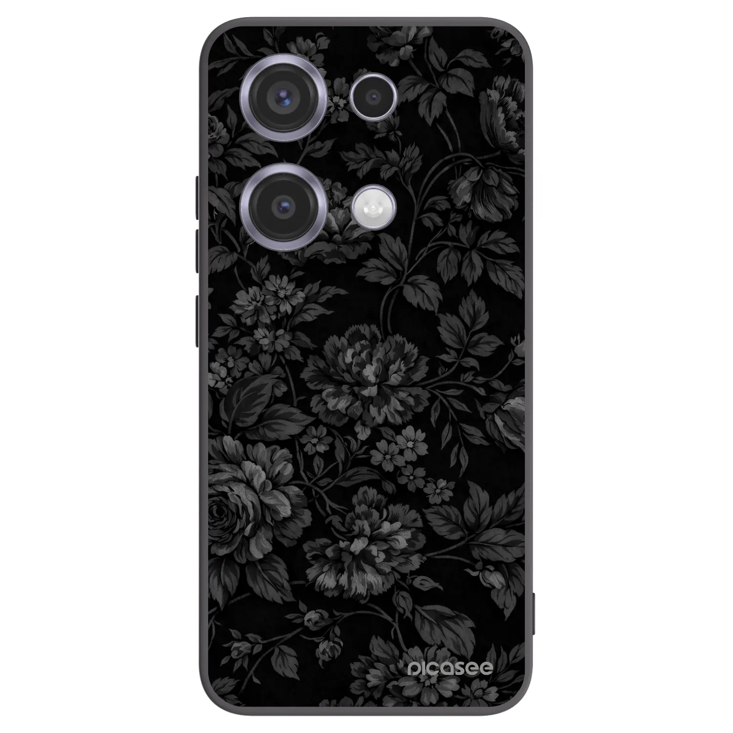Picasee fekete szilikon tok az alábbi mobiltelefonokra Xiaomi Redmi Note 14S - Dark Romance