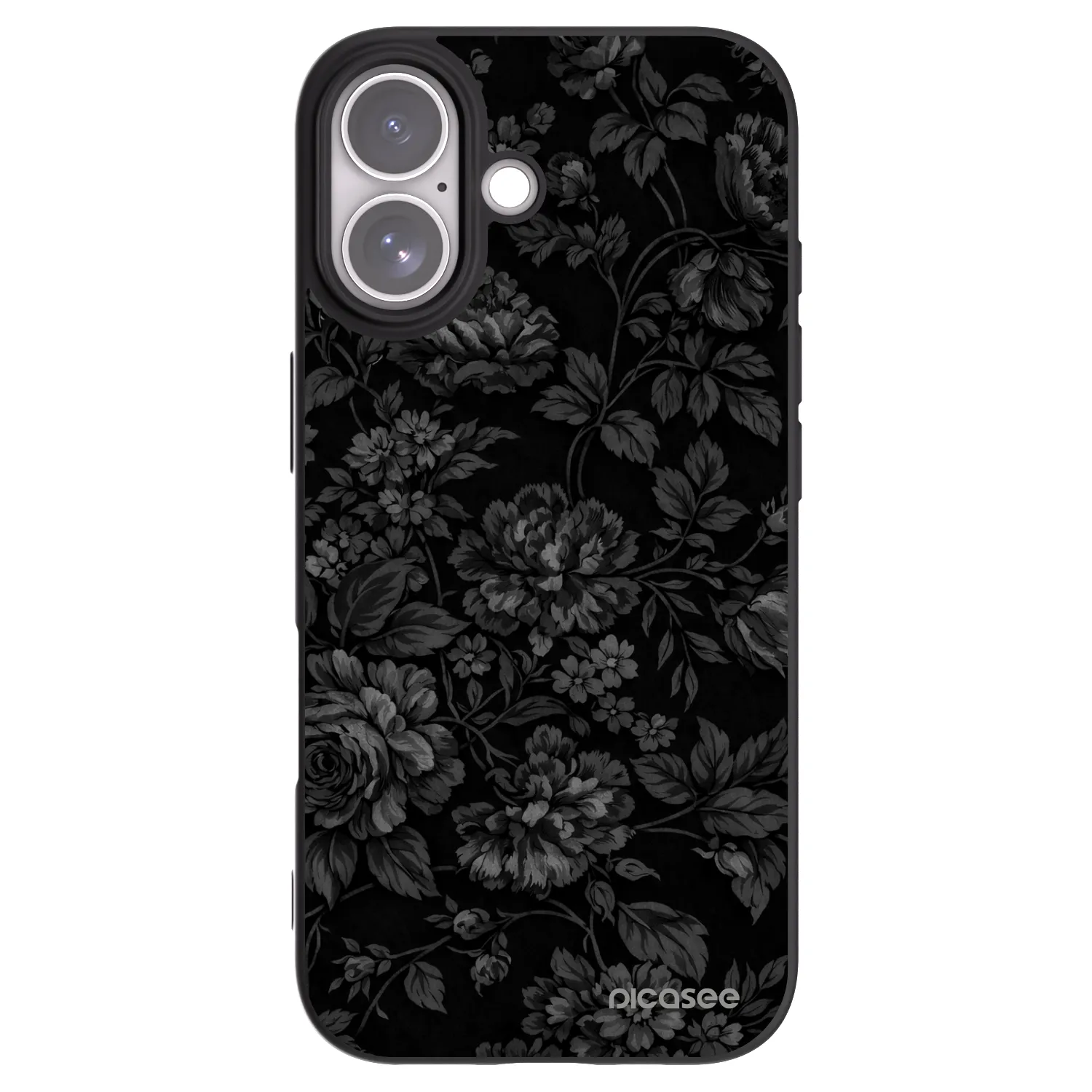 Picasee fekete szilikon tok az alábbi mobiltelefonokra Apple iPhone 17 - Dark Romance