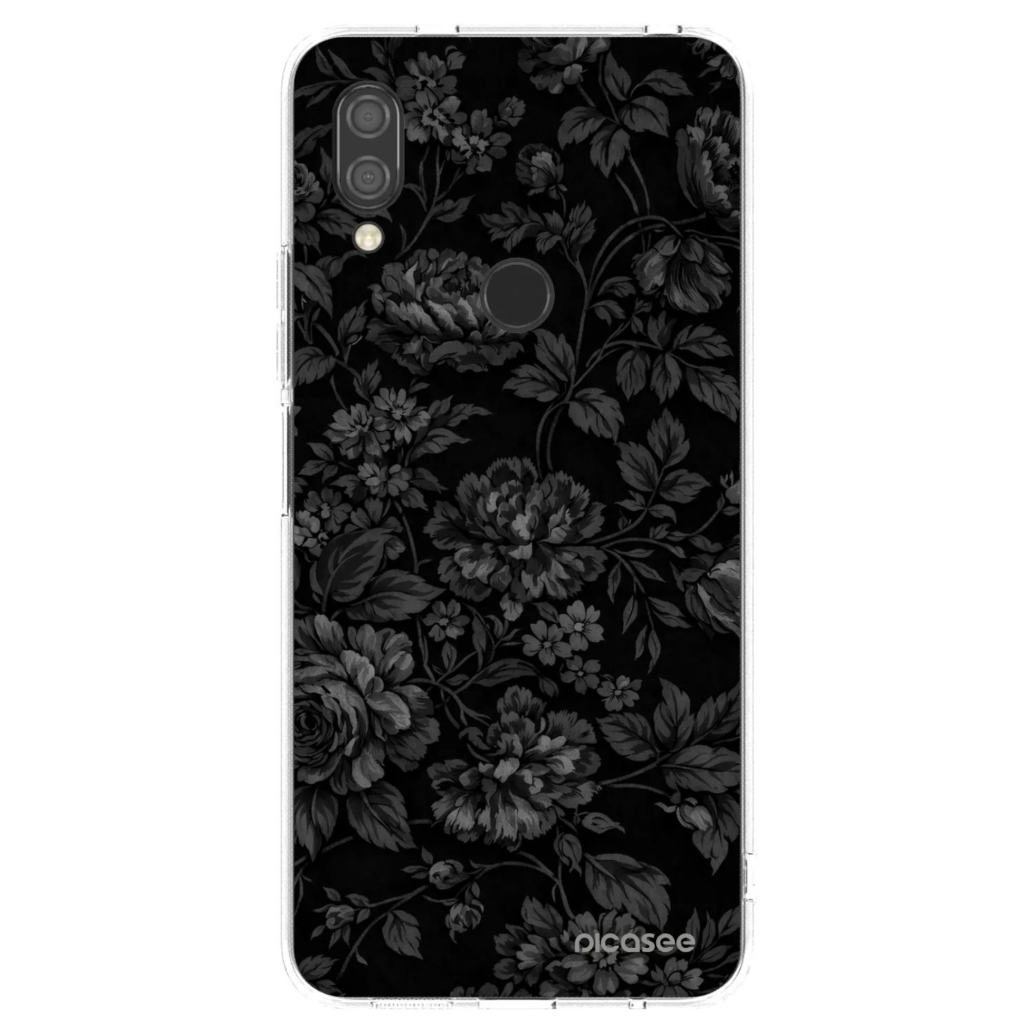 Picasee átlátszó szilikon tok az alábbi mobiltelefonokra Xiaomi Redmi 7 - Dark Romance
