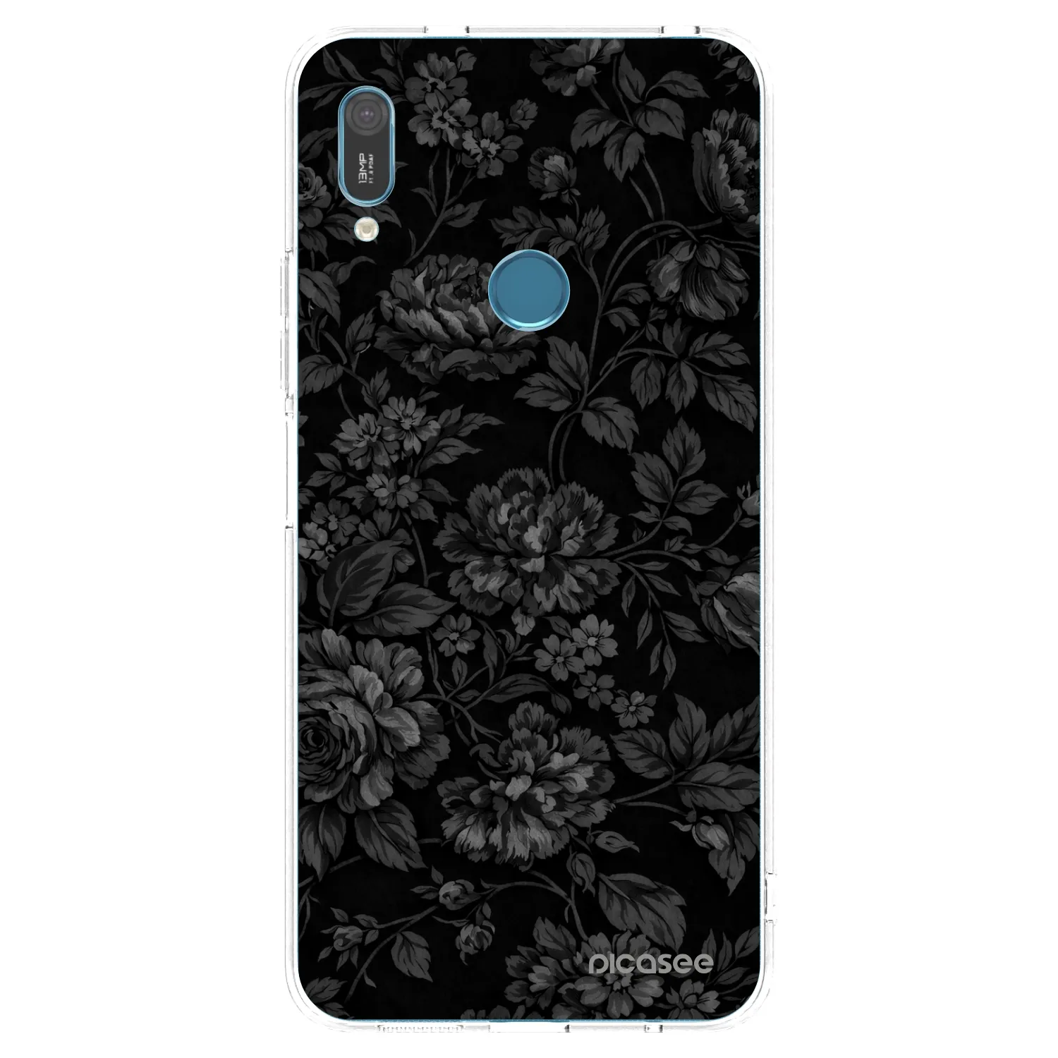 Picasee átlátszó szilikon tok az alábbi mobiltelefonokra Huawei Y6 2019 - Dark Romance