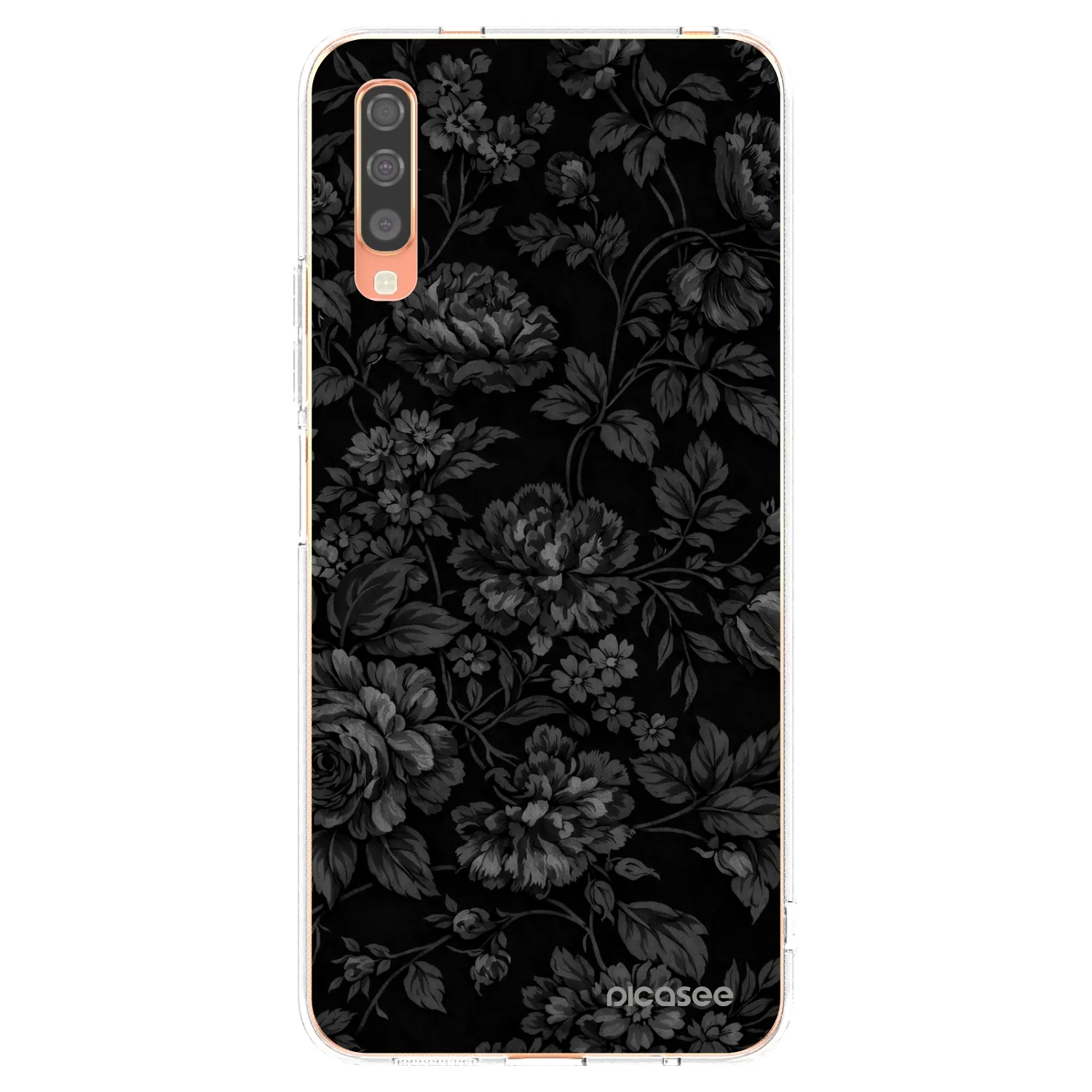 Picasee átlátszó szilikon tok az alábbi mobiltelefonokra Samsung Galaxy A70 A705F - Dark Romance