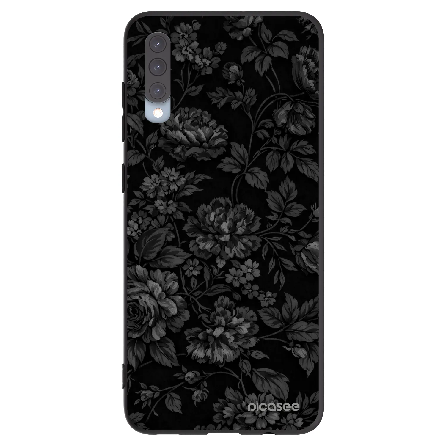 Picasee fekete szilikon tok az alábbi mobiltelefonokra Samsung Galaxy A70 A705F - Dark Romance