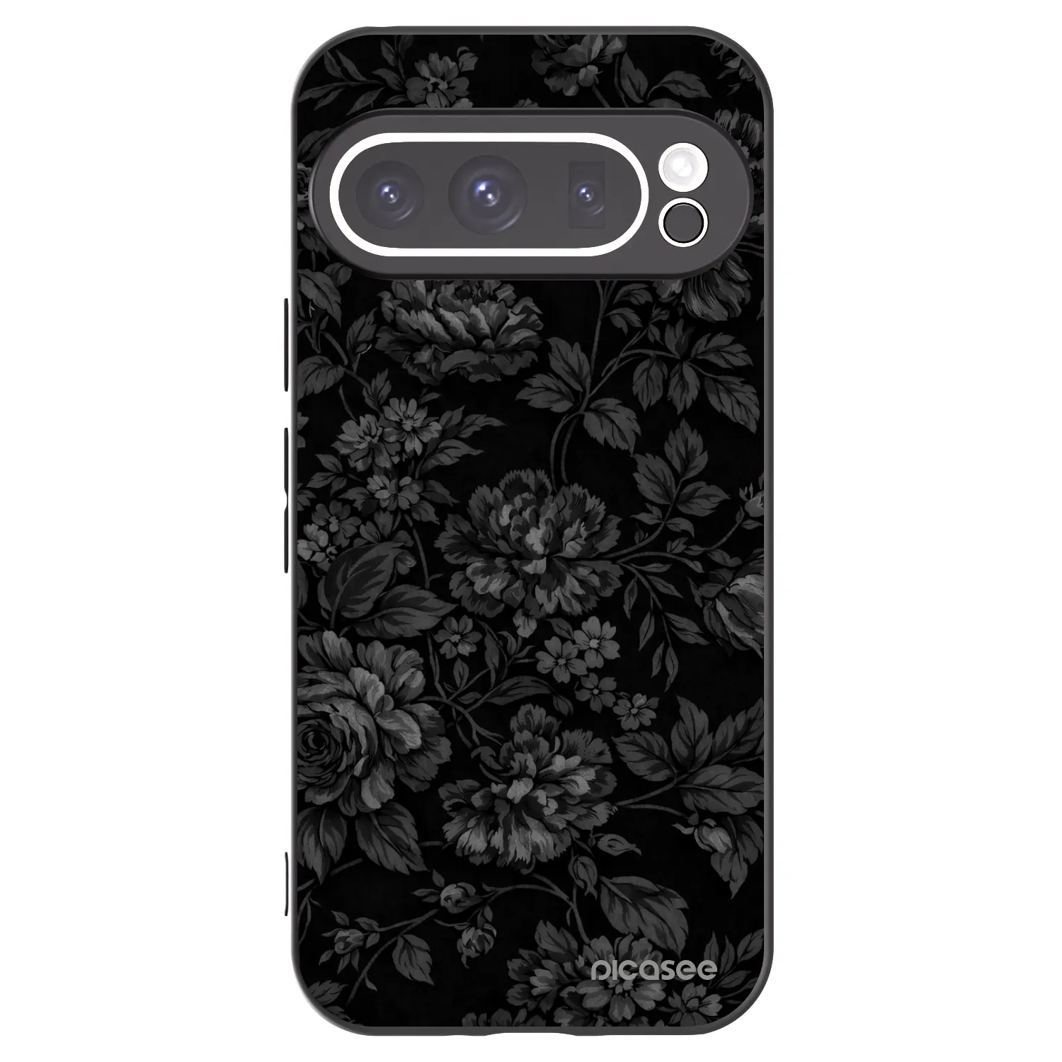Picasee fekete szilikon tok az alábbi mobiltelefonokra Google Pixel 9 Pro XL - Dark Romance