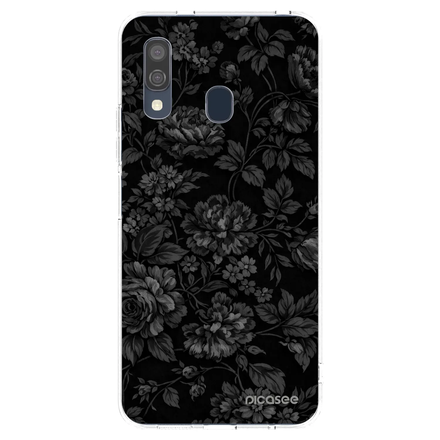 Picasee átlátszó szilikon tok az alábbi mobiltelefonokra Samsung Galaxy A40 A405F - Dark Romance