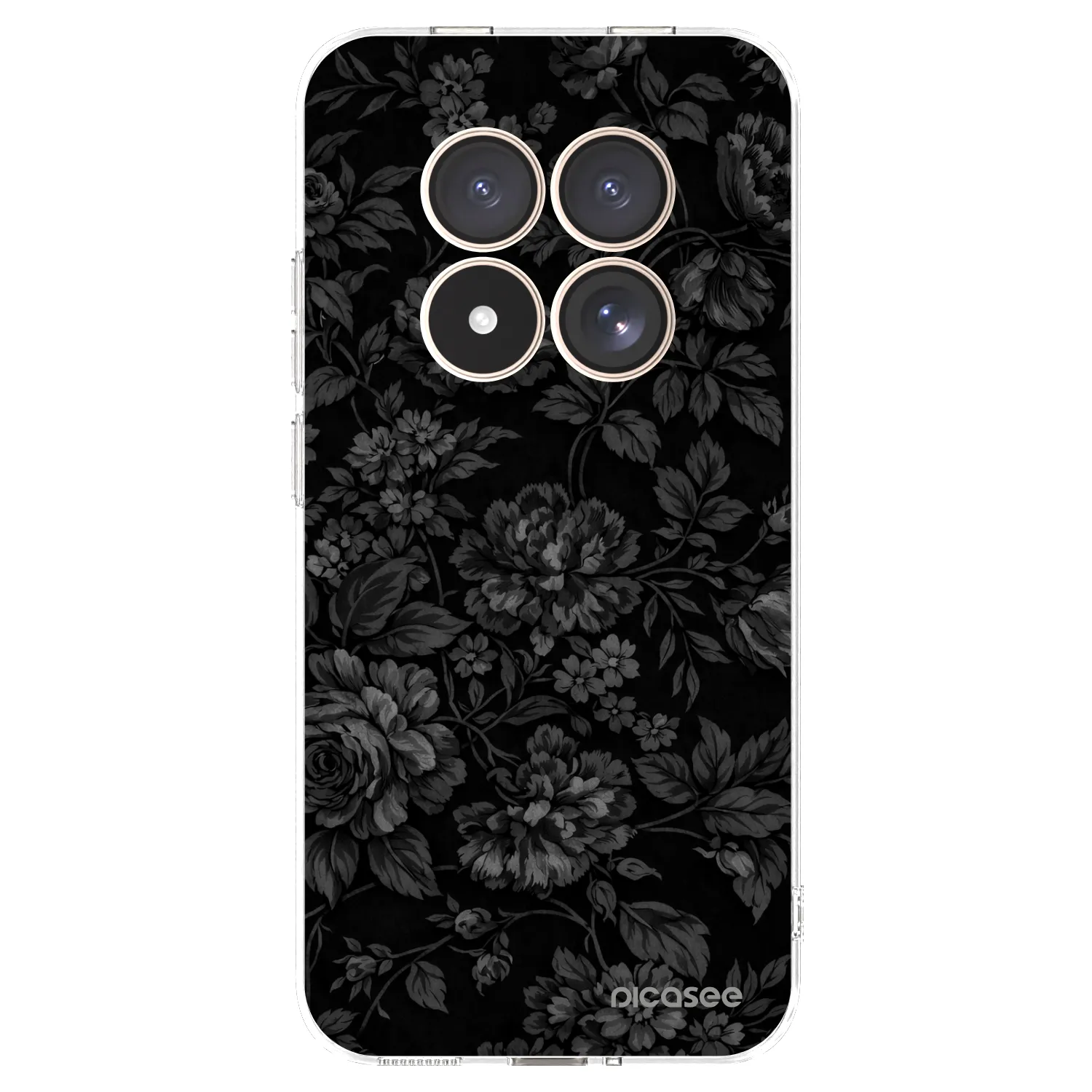 Picasee átlátszó szilikon tok az alábbi mobiltelefonokra Xiaomi Redmi Note 15 Pro 4G - Dark Romance