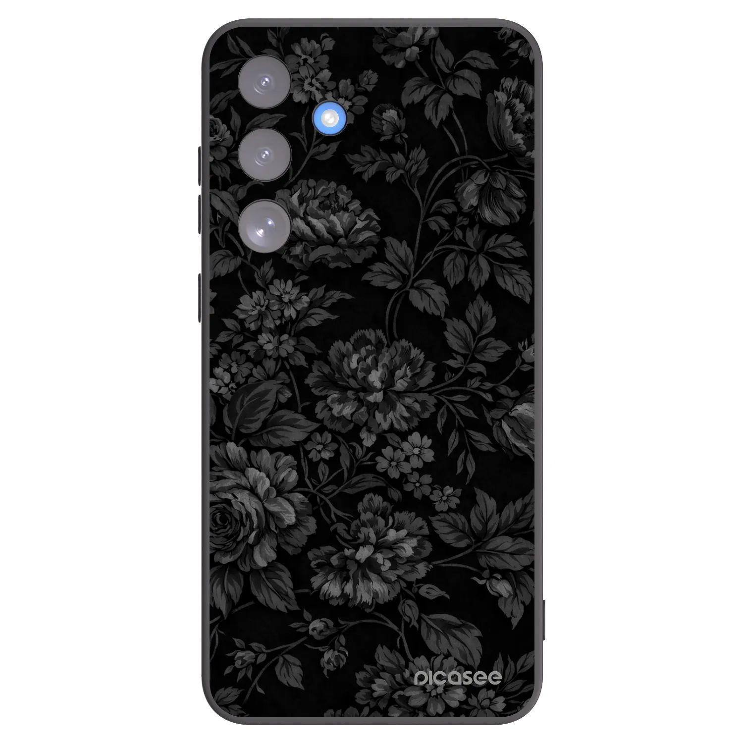 Picasee fekete szilikon tok az alábbi mobiltelefonokra Samsung Galaxy S25 FE 5G - Dark Romance