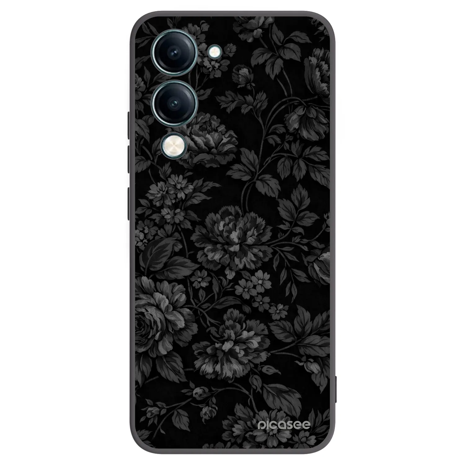 Picasee fekete szilikon tok az alábbi mobiltelefonokra Vivo Y29s 5G - Dark Romance