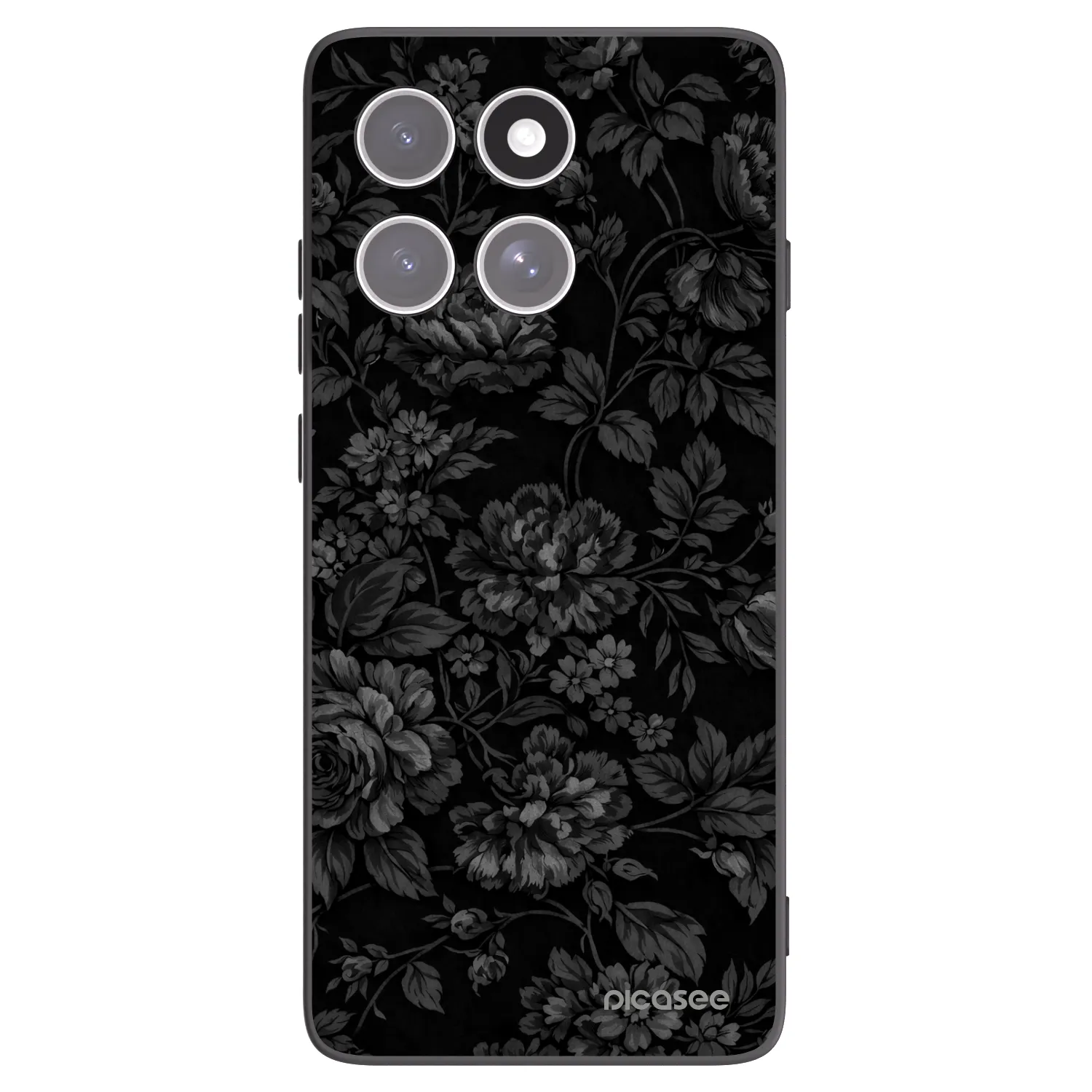 Picasee fekete szilikon tok az alábbi mobiltelefonokra Motorola Edge 60 Fusion - Dark Romance