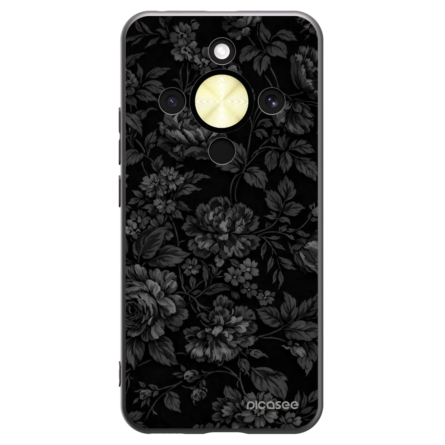 Picasee fekete szilikon tok az alábbi mobiltelefonokra Honor Magic8 Lite 5G - Dark Romance