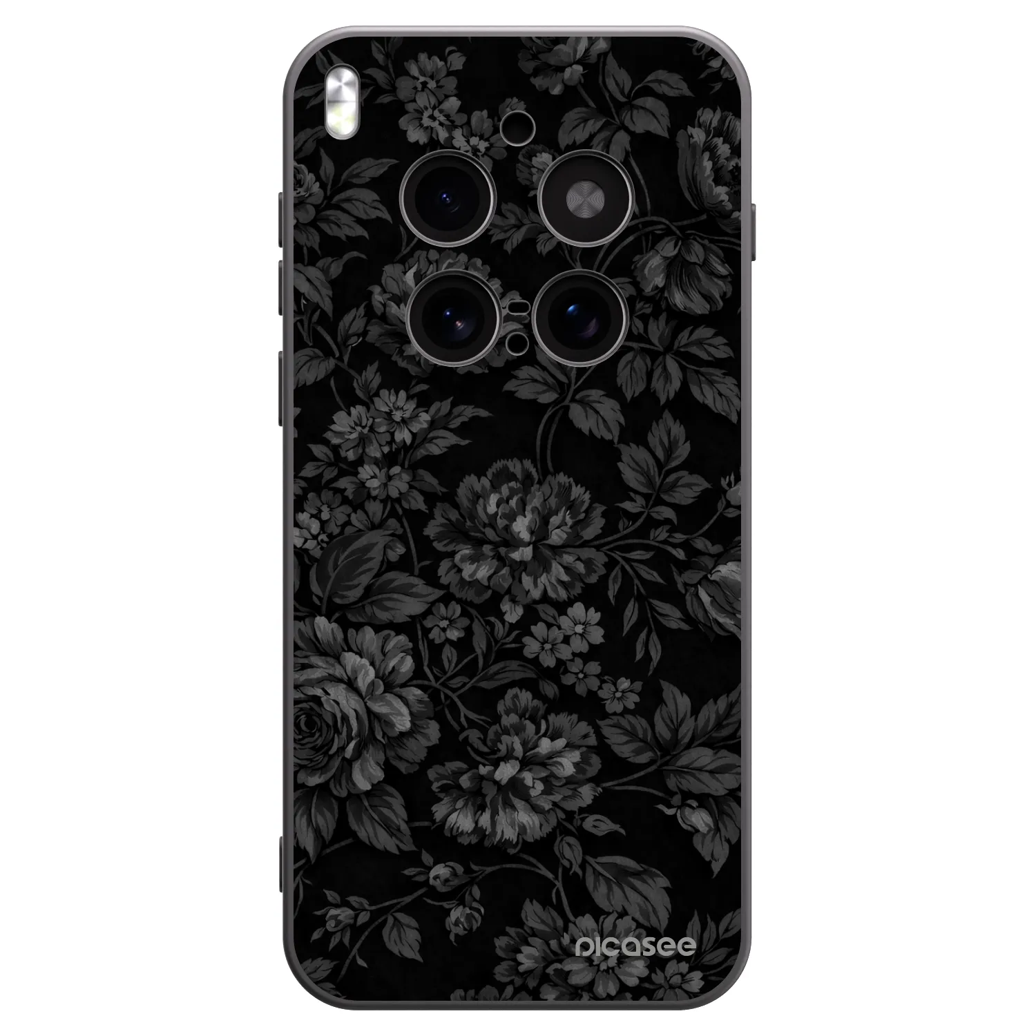 Picasee fekete szilikon tok az alábbi mobiltelefonokra Vivo X300 Pro - Dark Romance