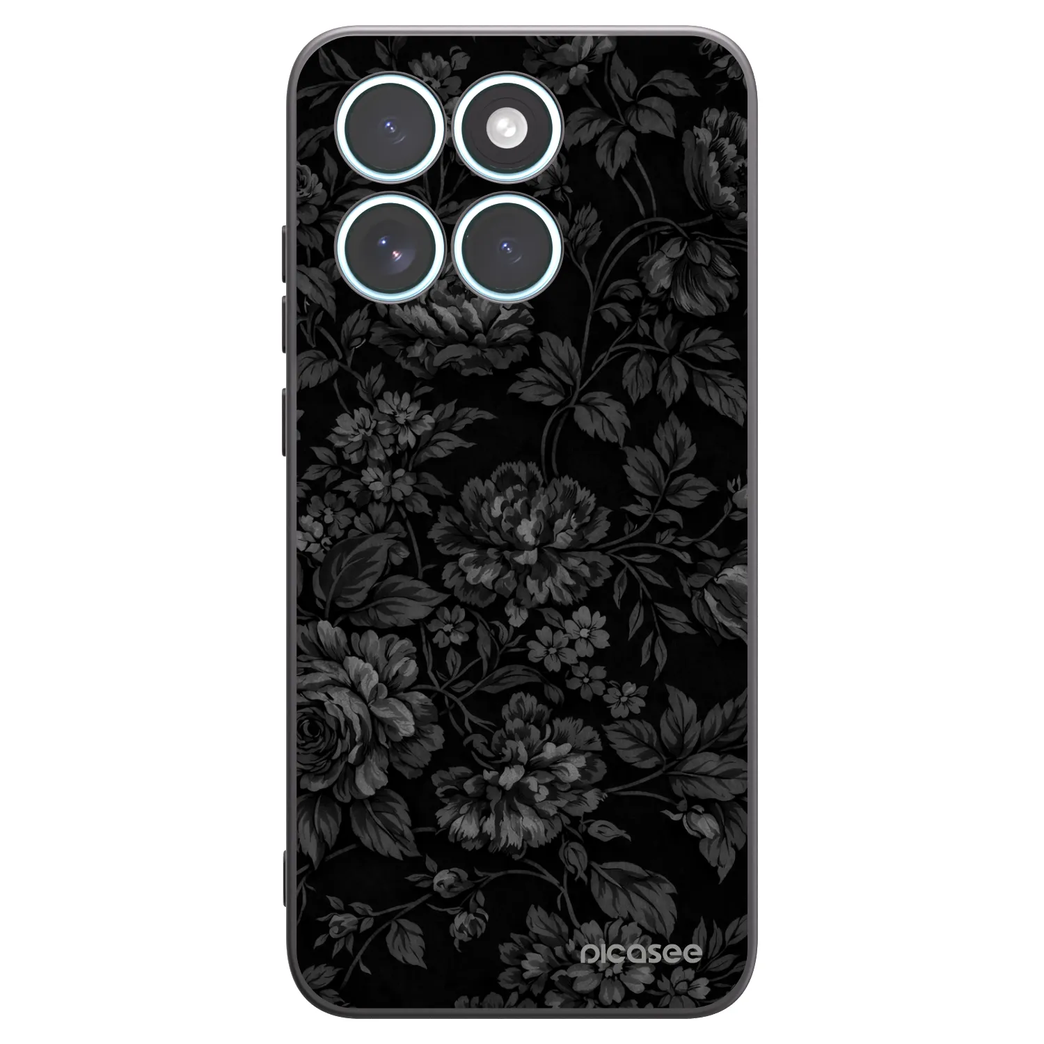 Picasee fekete szilikon tok az alábbi mobiltelefonokra Motorola Edge 70 Fusion - Dark Romance