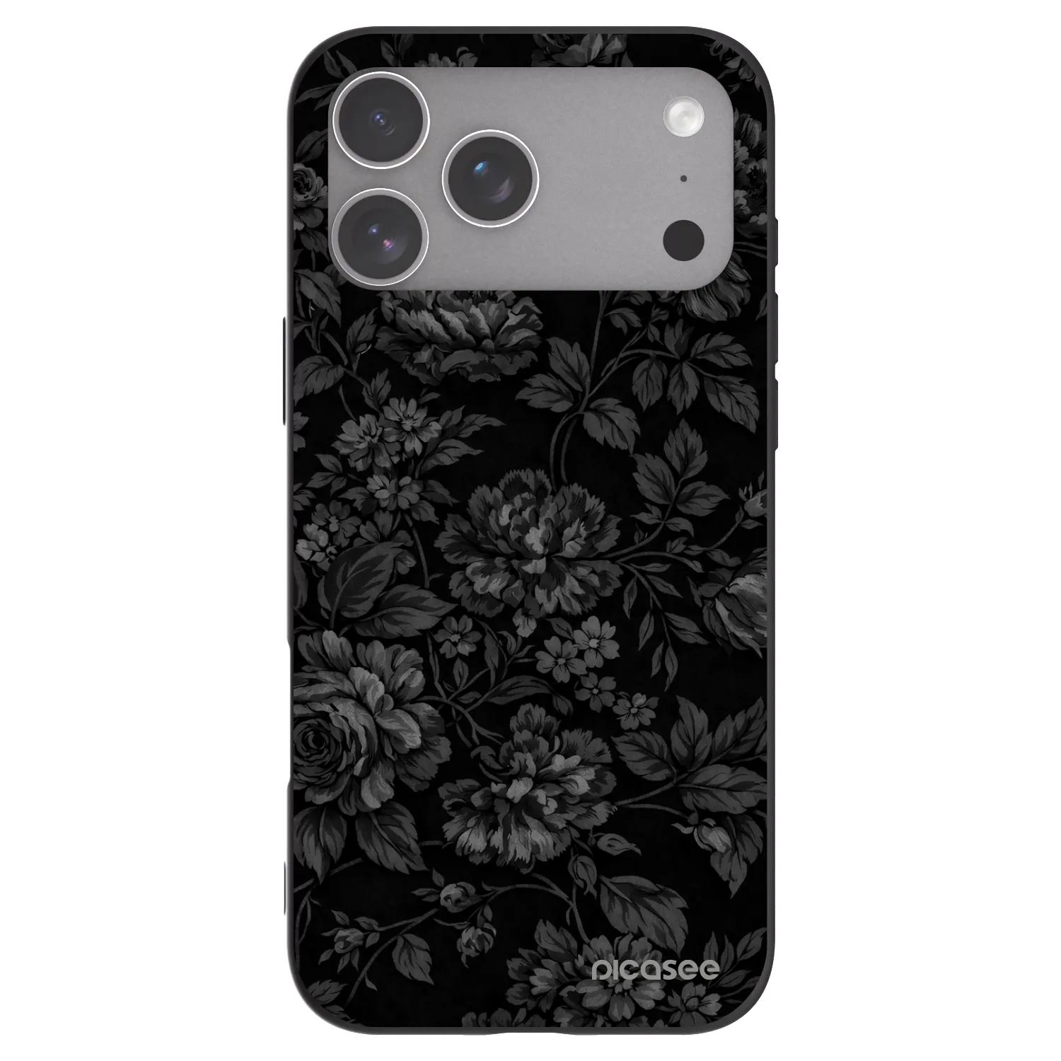Picasee fekete szilikon tok az alábbi mobiltelefonokra Apple iPhone 18 Pro Max - Dark Romance