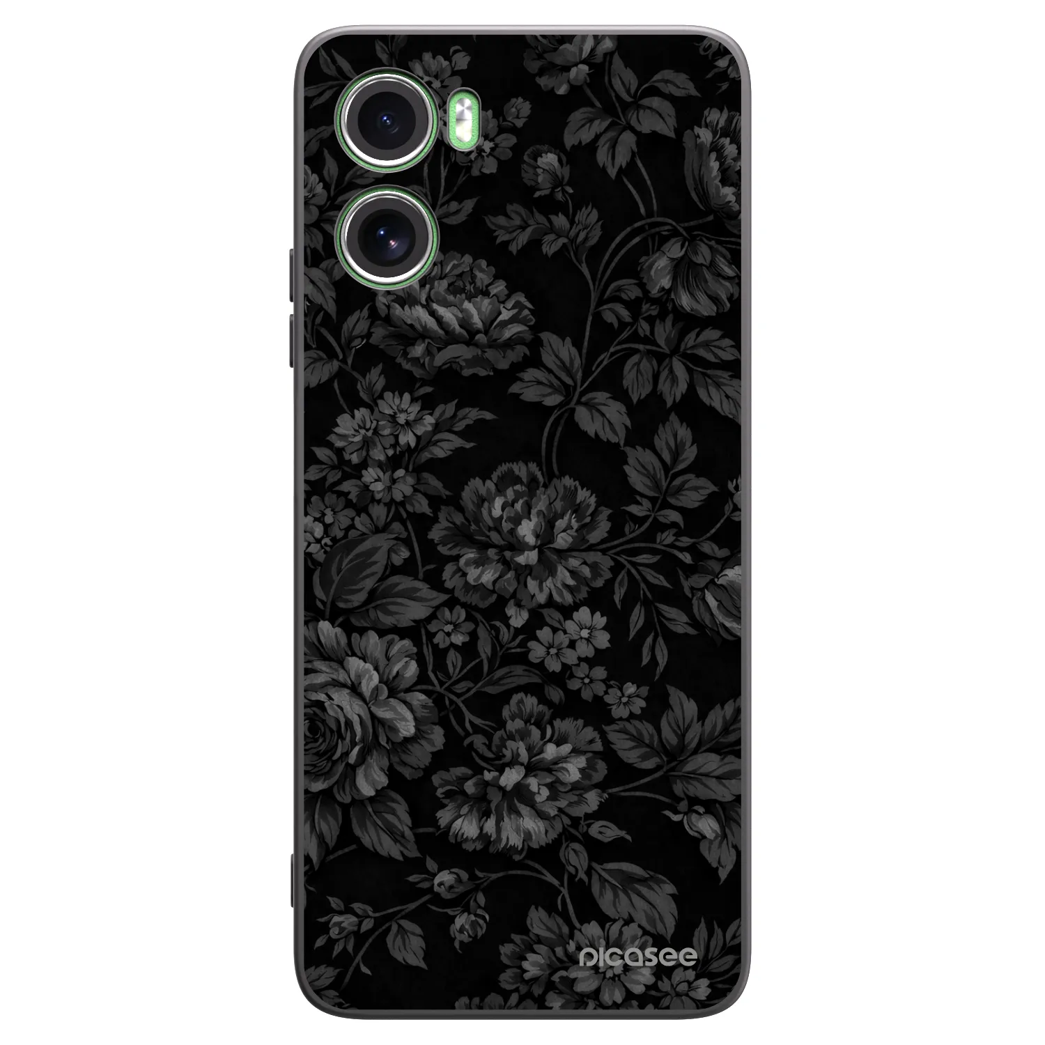 Picasee fekete szilikon tok az alábbi mobiltelefonokra Motorola Moto G06 - Dark Romance
