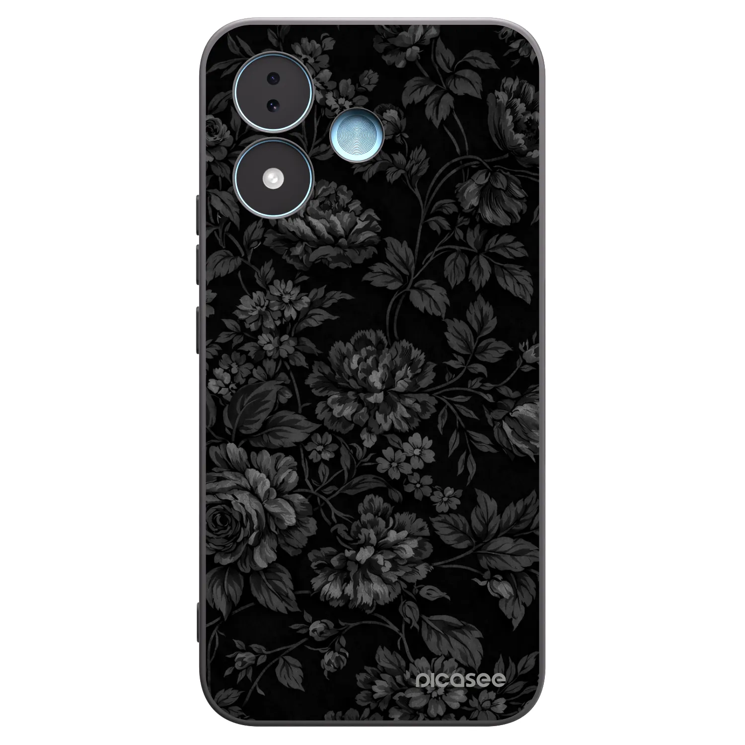 Picasee fekete szilikon tok az alábbi mobiltelefonokra Xiaomi Redmi Note 17 5G - Dark Romance