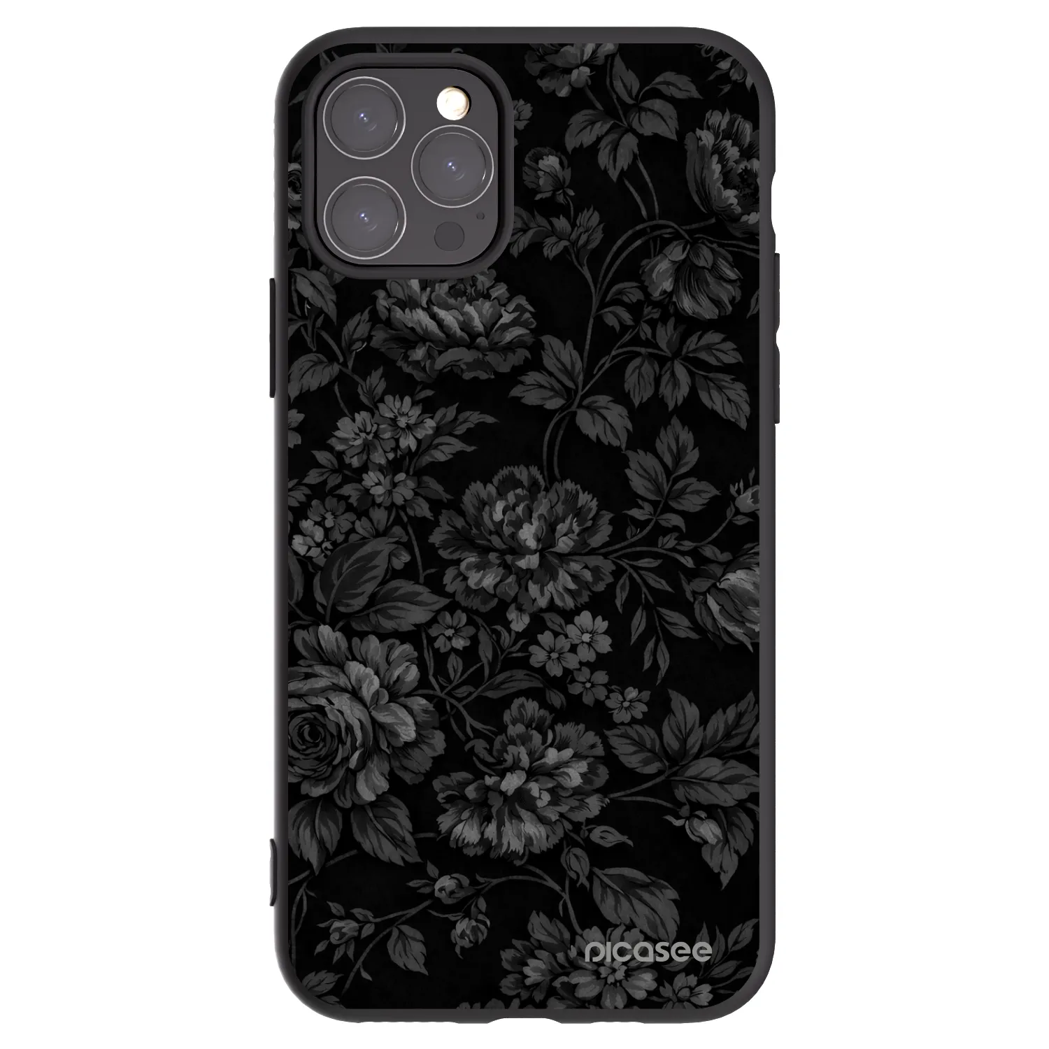 Picasee fekete szilikon tok az alábbi mobiltelefonokra Apple iPhone 11 Pro - Dark Romance