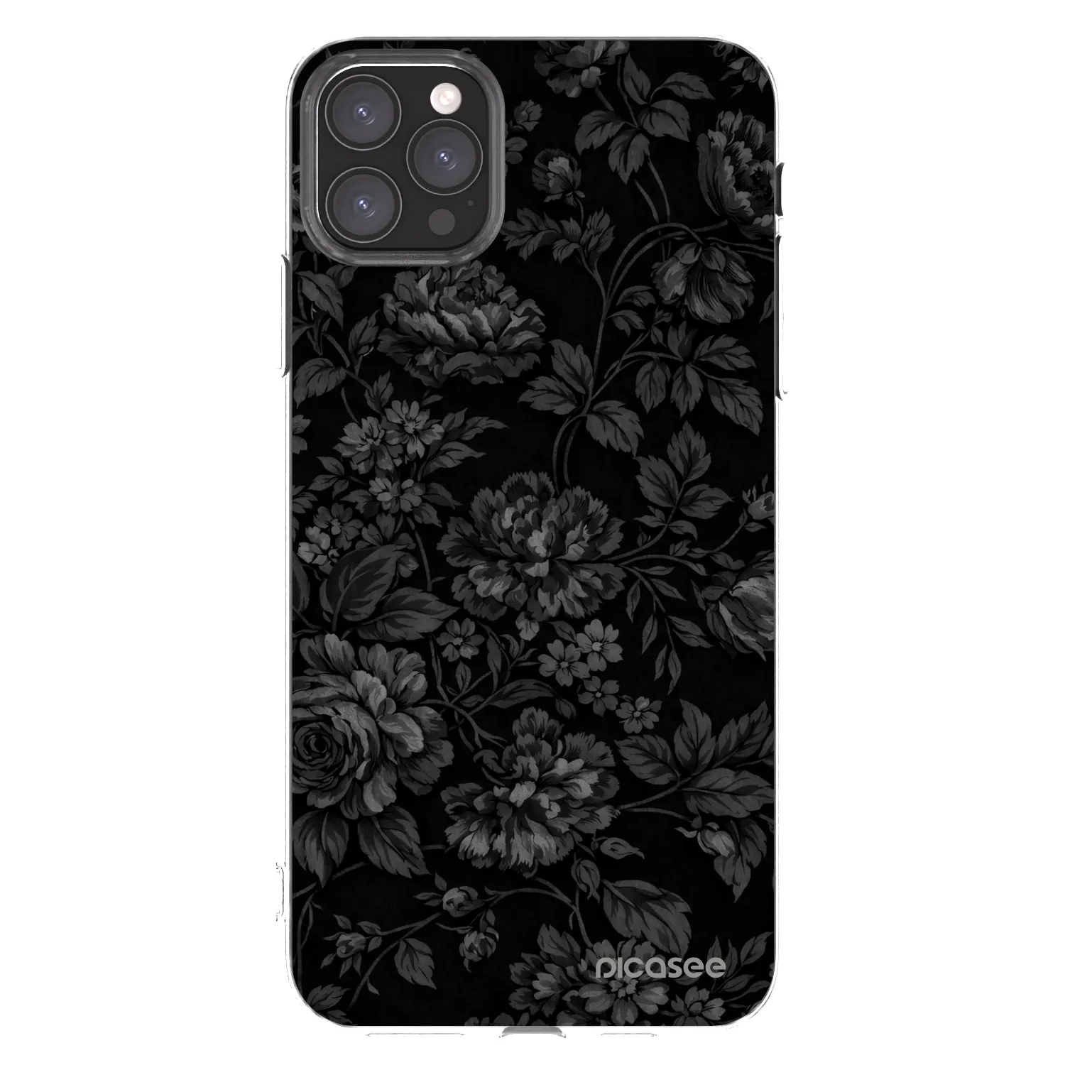Picasee átlátszó szilikon tok az alábbi mobiltelefonokra Apple iPhone 11 Pro Max - Dark Romance