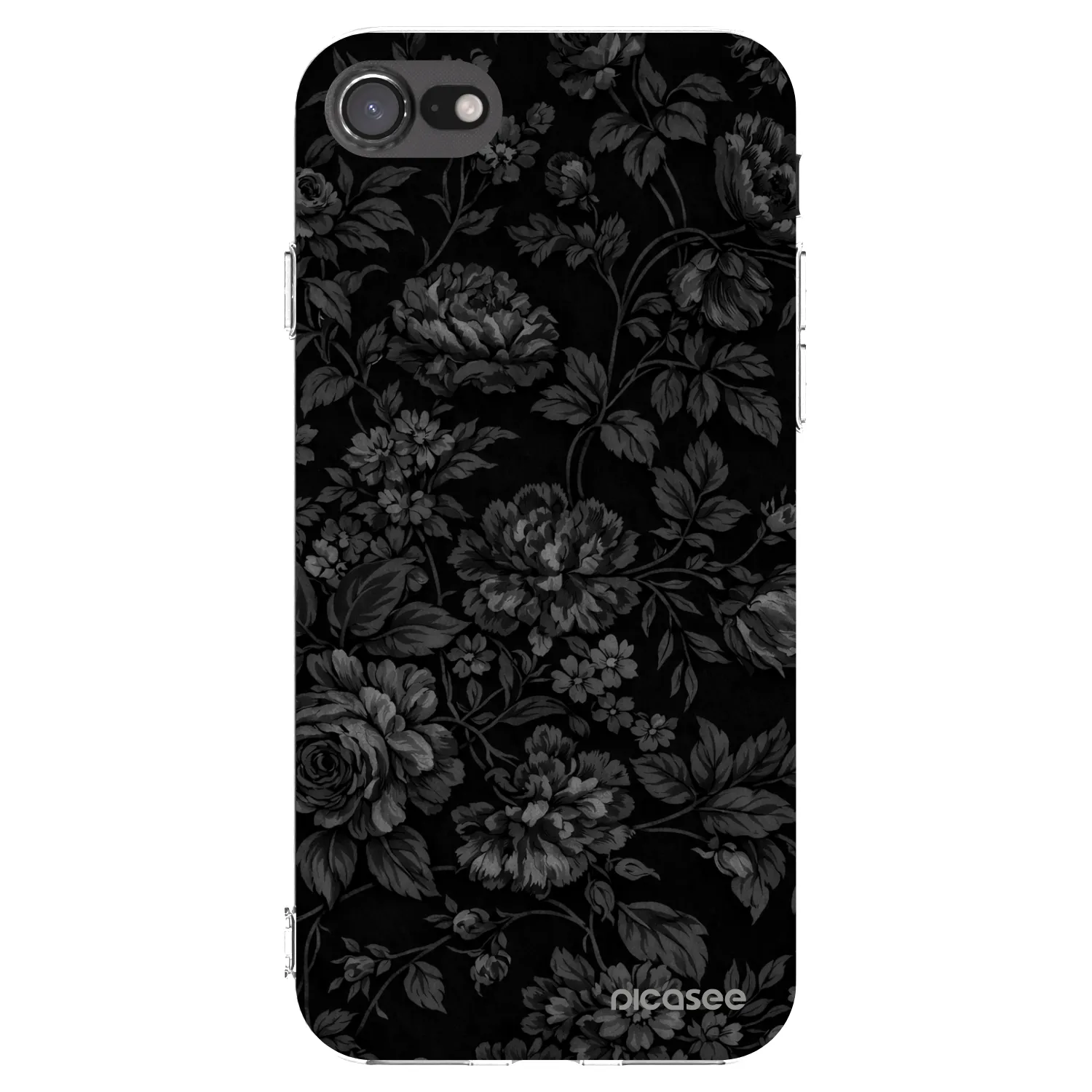 Picasee átlátszó szilikon tok az alábbi mobiltelefonokra Apple iPhone 8 - Dark Romance