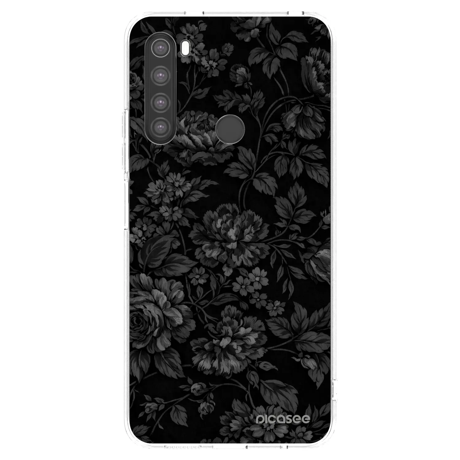 Picasee átlátszó szilikon tok az alábbi mobiltelefonokra Xiaomi Redmi Note 8 - Dark Romance