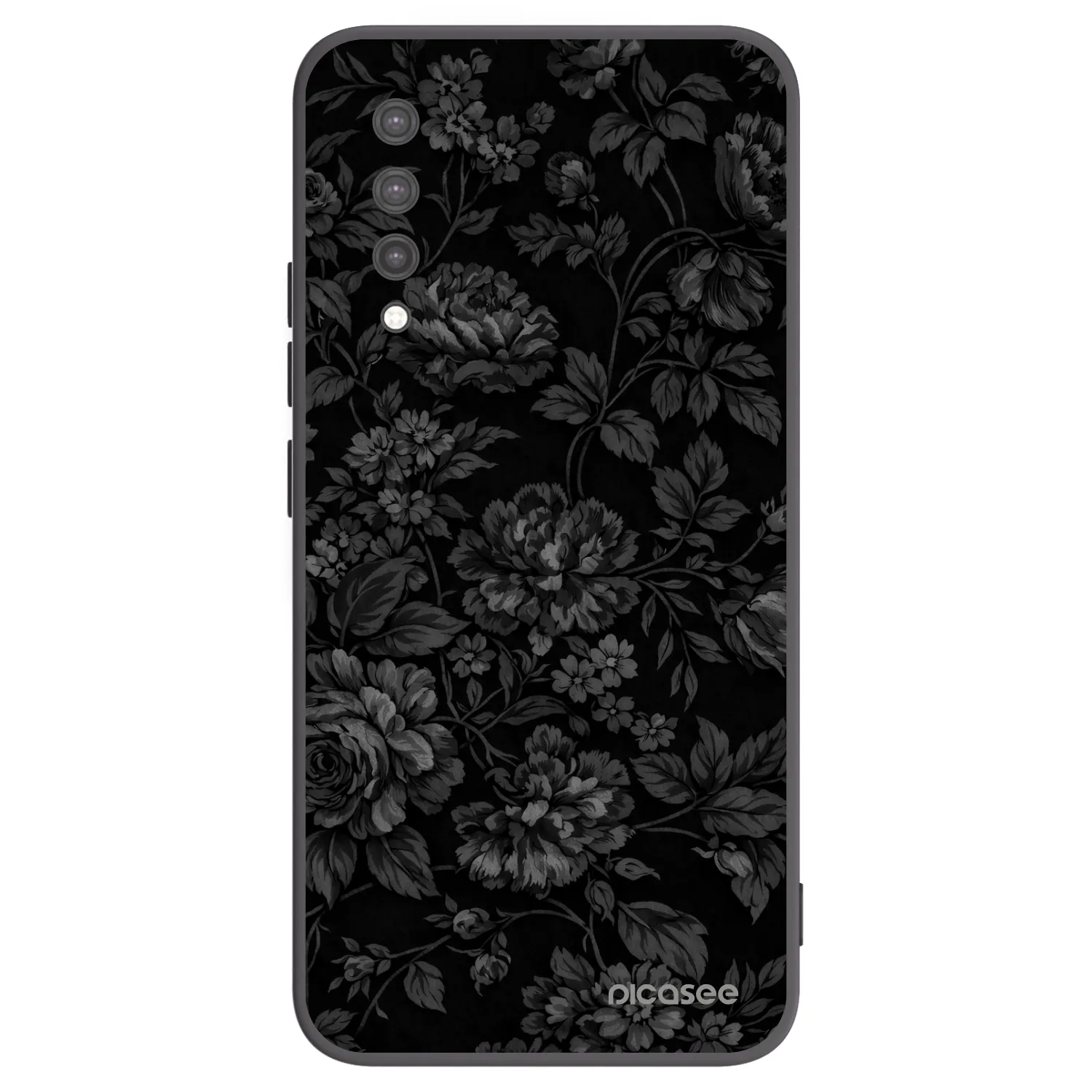 Picasee fekete szilikon tok az alábbi mobiltelefonokra Xiaomi Mi 9 Lite - Dark Romance