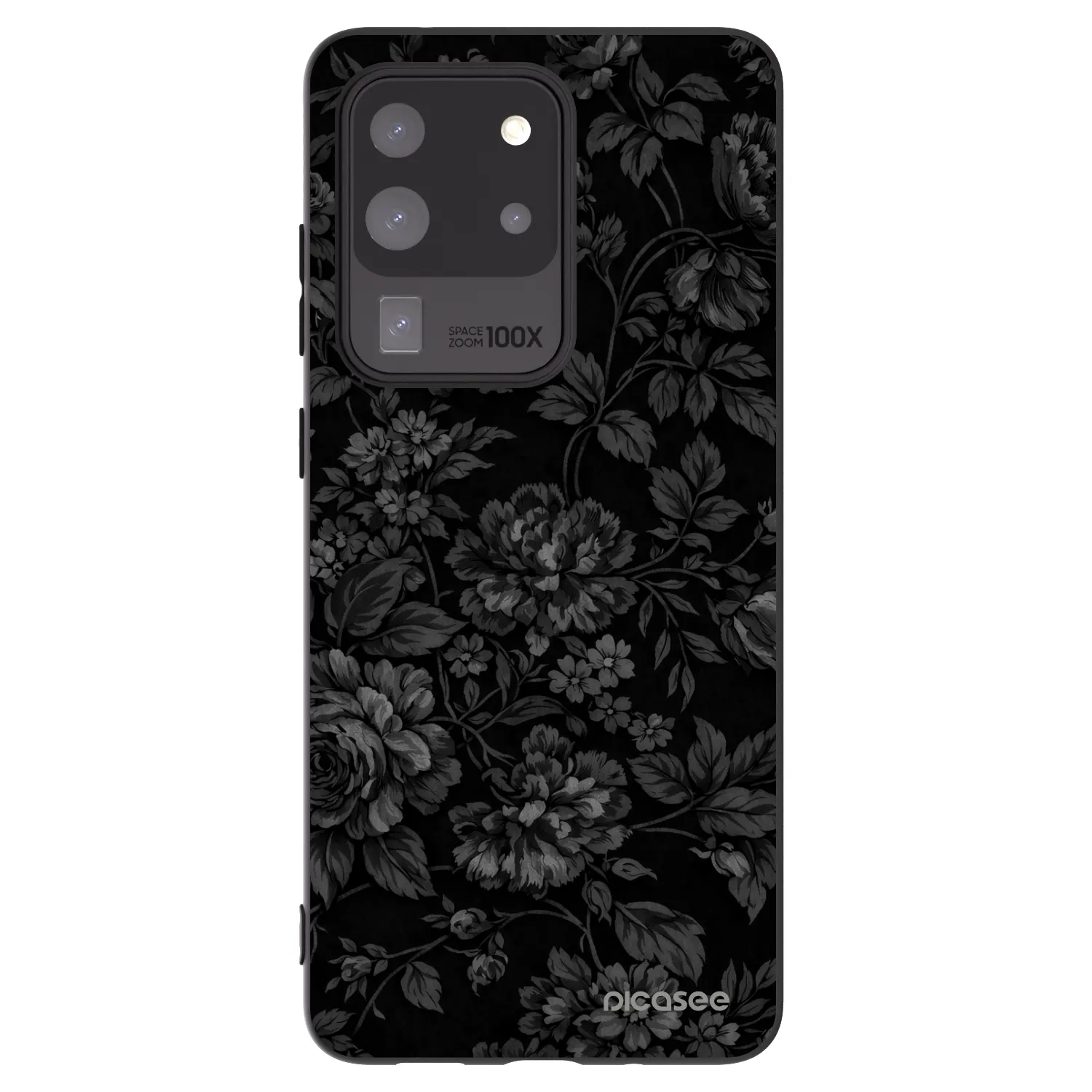 Picasee fekete szilikon tok az alábbi mobiltelefonokra Samsung Galaxy S20 Ultra 5G G988F - Dark Romance