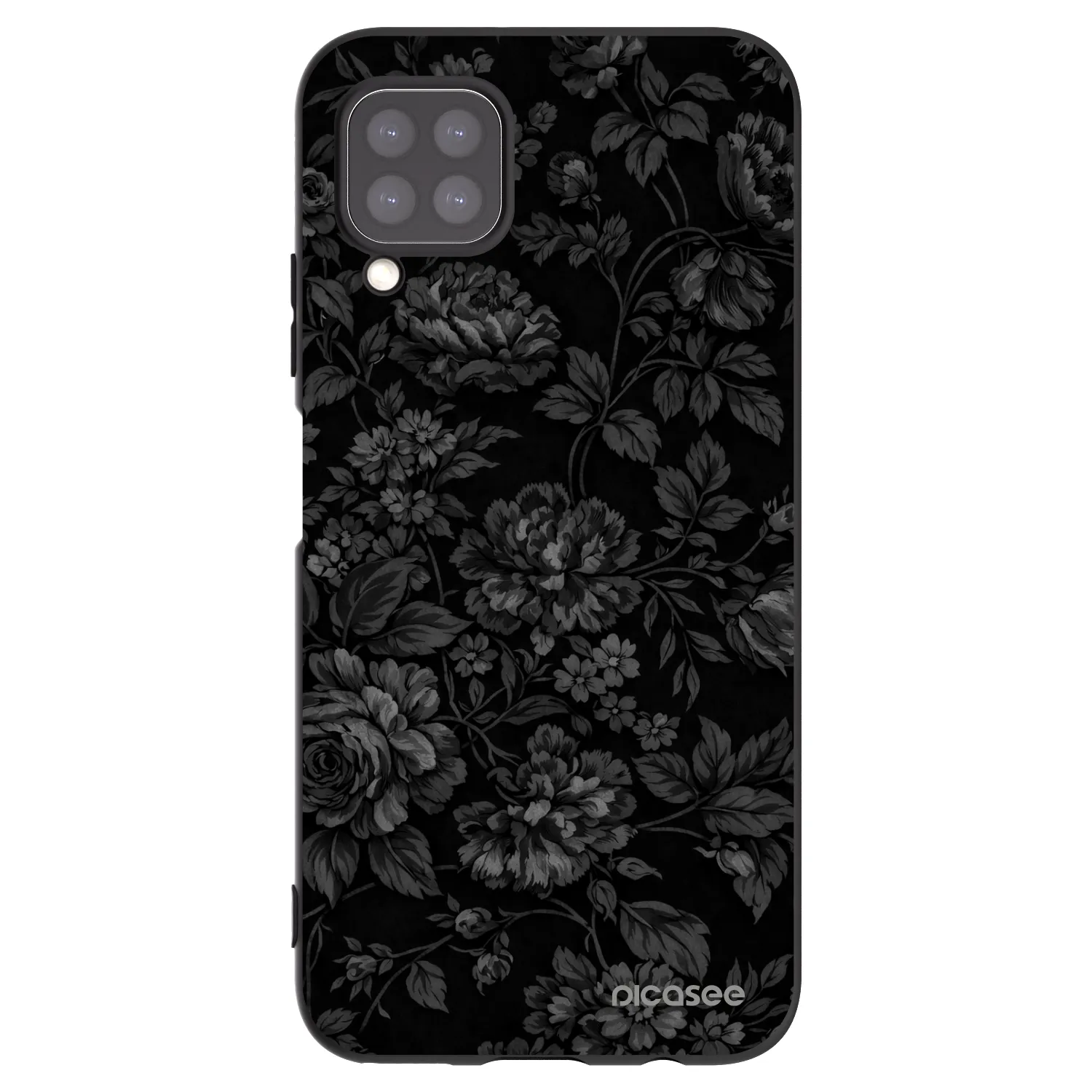 Picasee fekete szilikon tok az alábbi mobiltelefonokra Huawei P40 Lite - Dark Romance