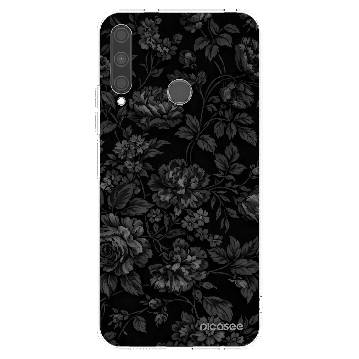 Picasee átlátszó szilikon tok az alábbi mobiltelefonokra Huawei P40 Lite E - Dark Romance