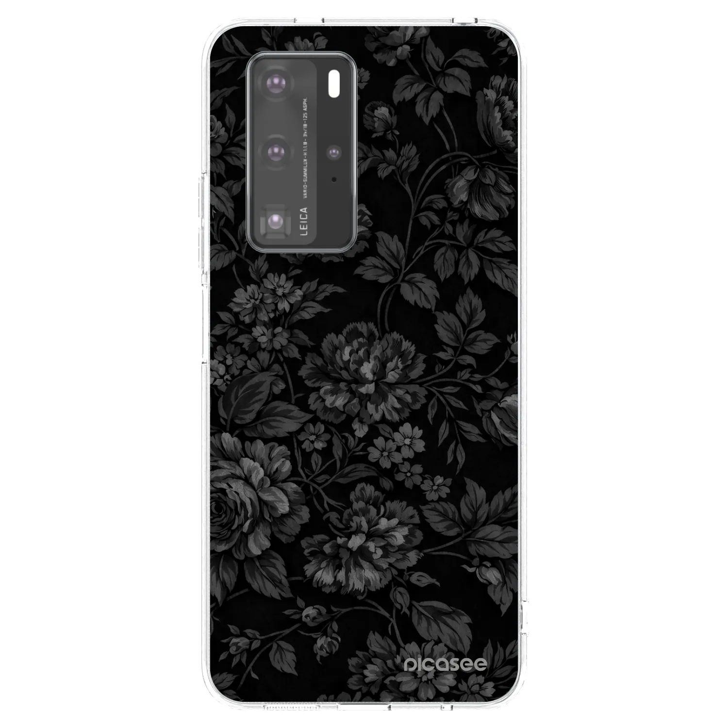 Picasee átlátszó szilikon tok az alábbi mobiltelefonokra Huawei P40 Pro - Dark Romance