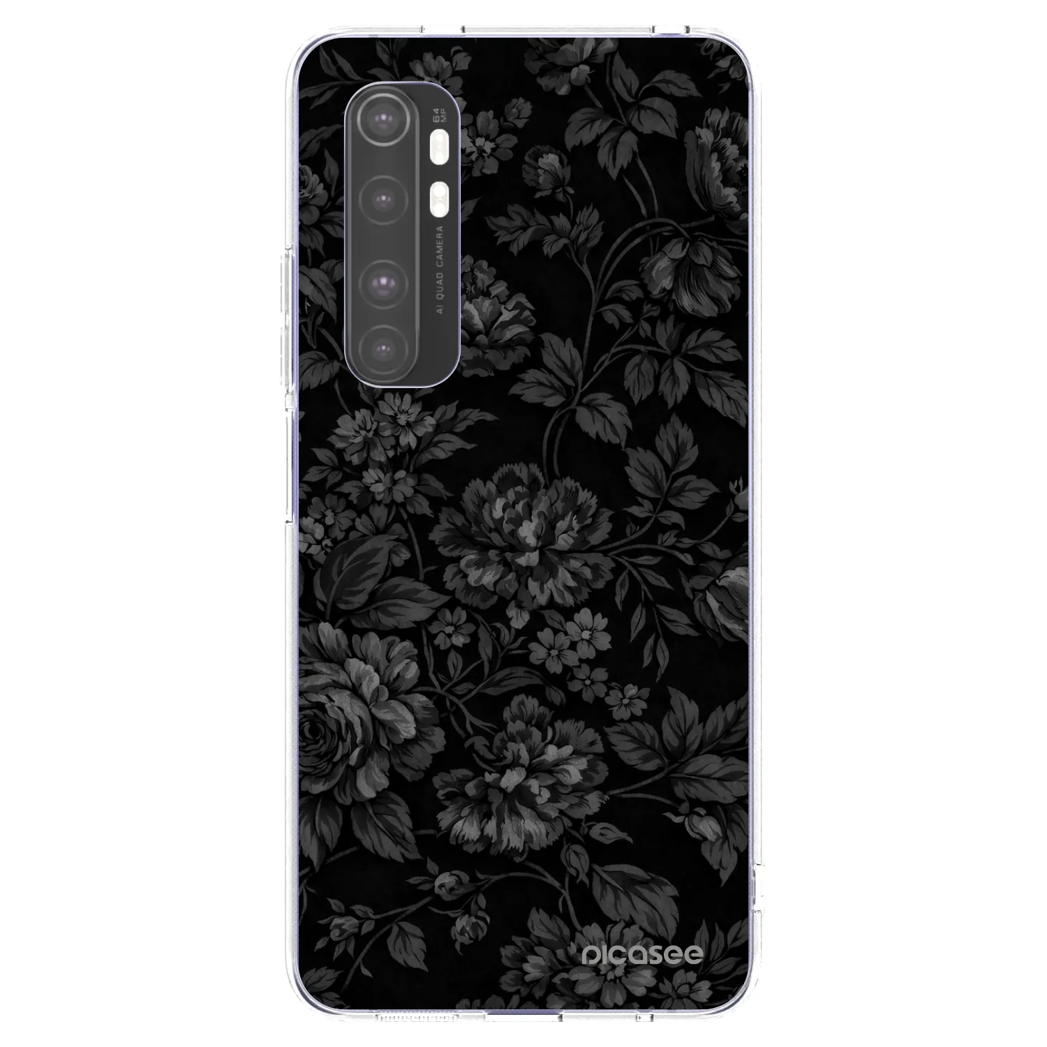 Picasee átlátszó szilikon tok az alábbi mobiltelefonokra Xiaomi Mi Note 10 Lite - Dark Romance
