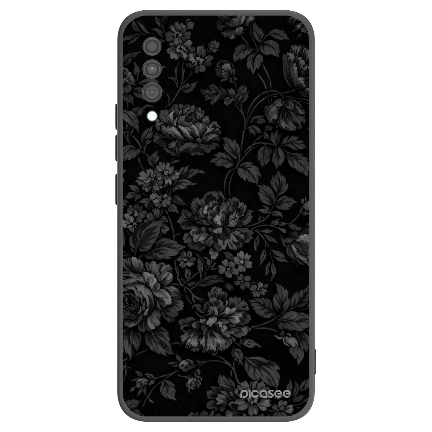 Picasee fekete szilikon tok az alábbi mobiltelefonokra Samsung Galaxy A30s A307F - Dark Romance