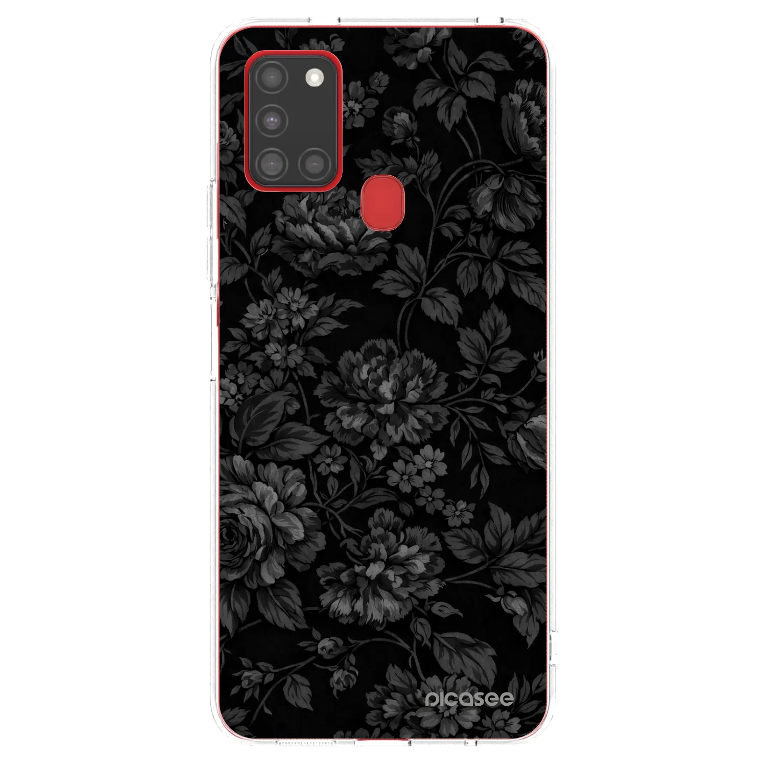 Picasee átlátszó szilikon tok az alábbi mobiltelefonokra Samsung Galaxy A21s - Dark Romance