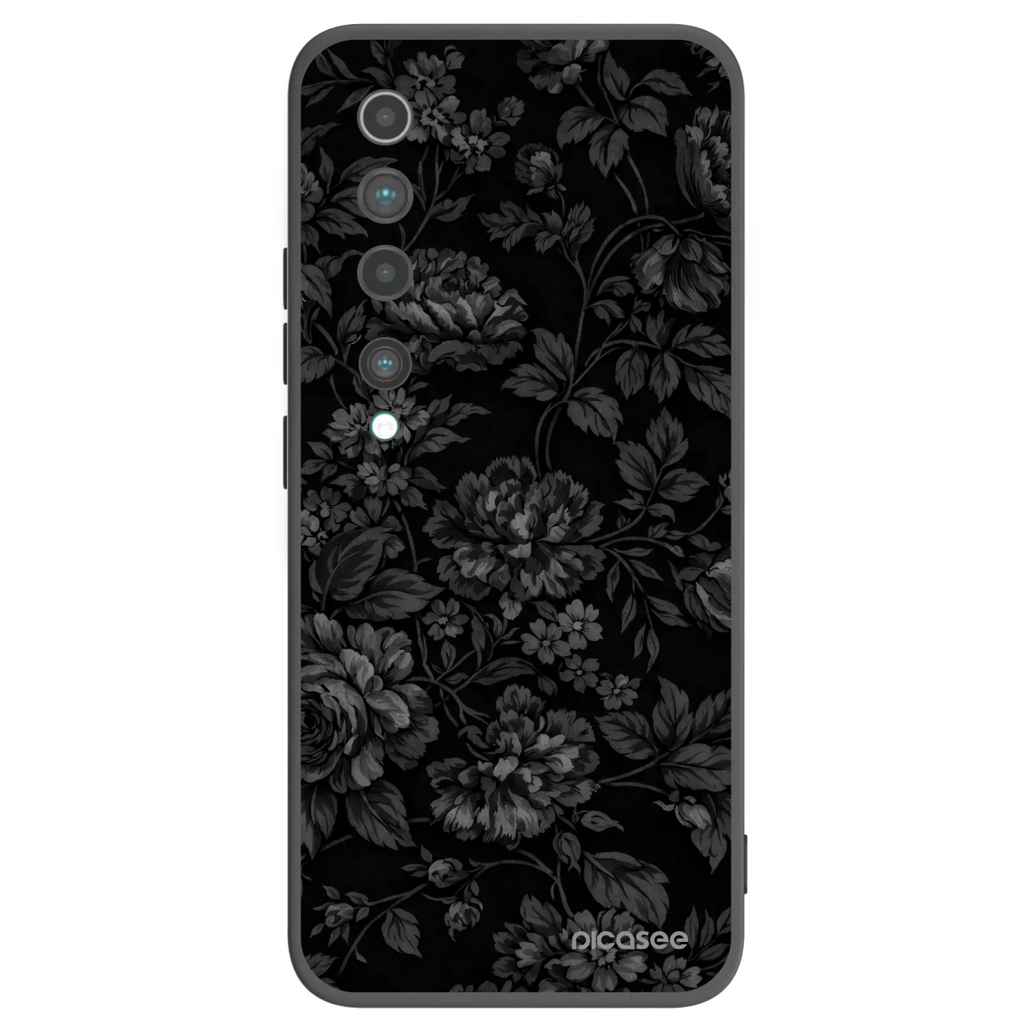 Picasee fekete szilikon tok az alábbi mobiltelefonokra Xiaomi Mi 10 - Dark Romance