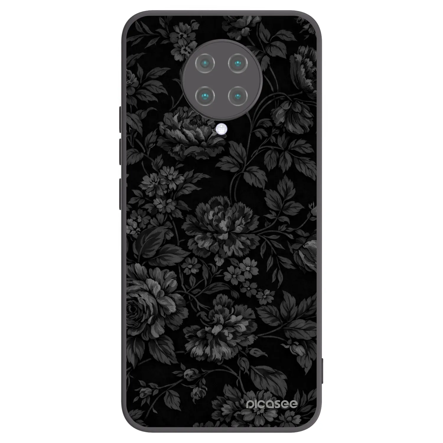 Picasee fekete szilikon tok az alábbi mobiltelefonokra Xiaomi Poco F2 Pro - Dark Romance