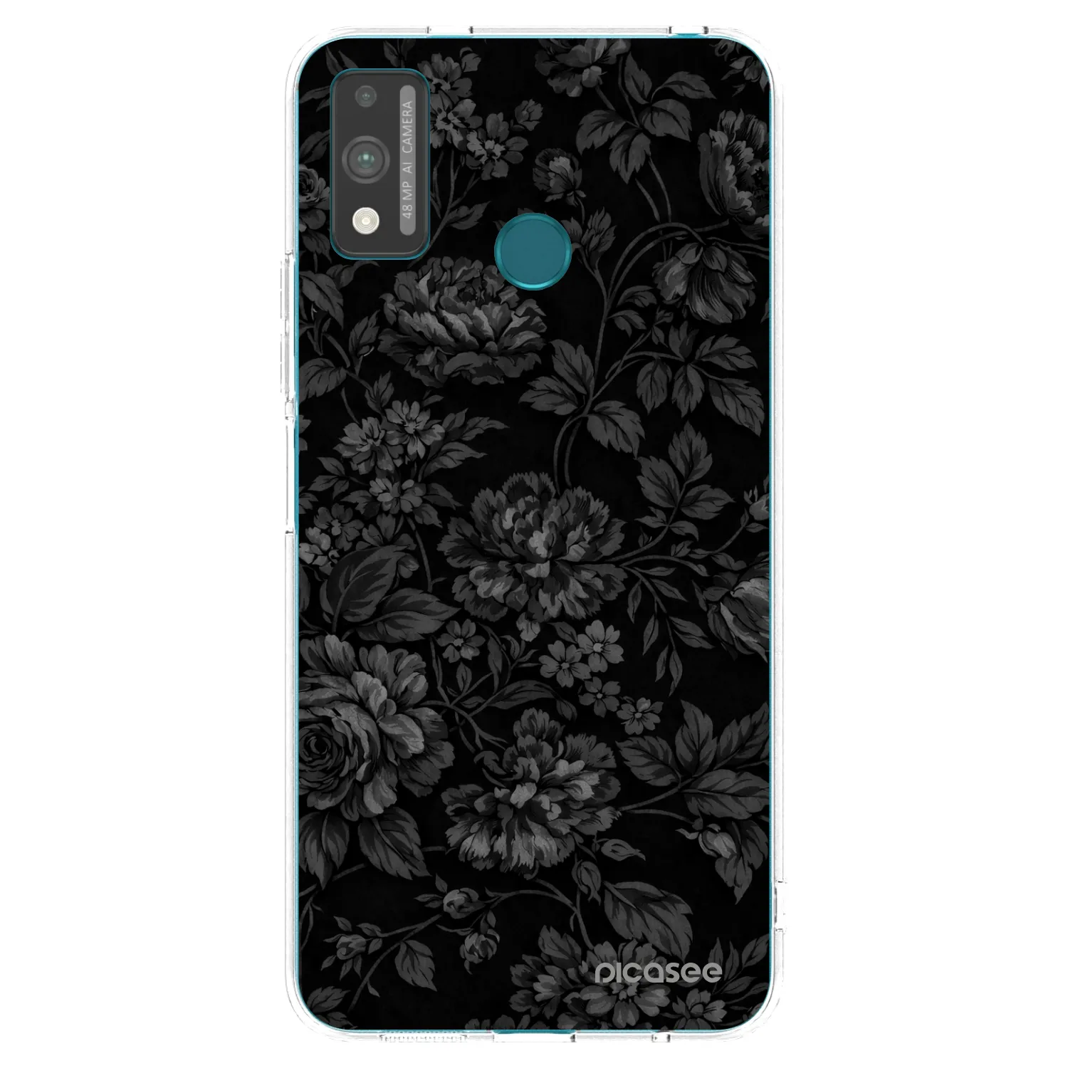 Picasee átlátszó szilikon tok az alábbi mobiltelefonokra Honor 9X Lite - Dark Romance