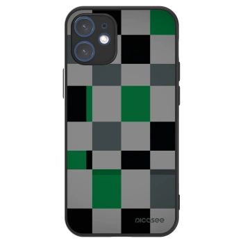 Picasee ULTIMATE CASE Apple iPhone 12 mini - készülékre - Block Grid