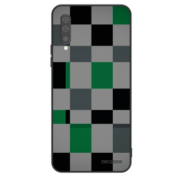 Szilikon tok erre a típusra Samsung Galaxy A50 A505F - Block Grid