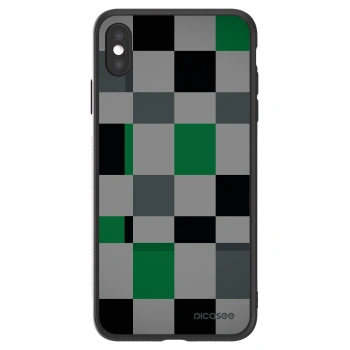 Picasee ULTIMATE CASE Apple iPhone XS Max - készülékre - Block Grid