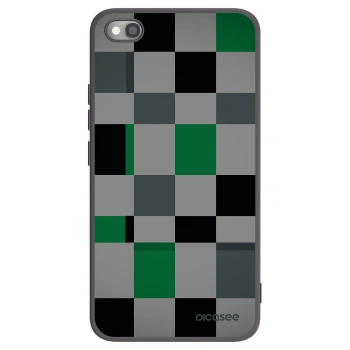 Picasee fekete szilikon tok az alábbi mobiltelefonokra Xiaomi Mi 11 Ultra - Block Grid