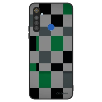 Szilikon tok erre a típusra Realme 5 - Block Grid
