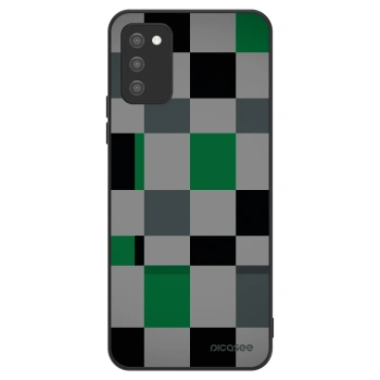 Szilikon tok erre a típusra Samsung Galaxy A02s A025G - Block Grid