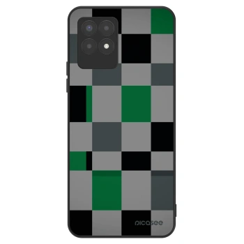 Szilikon tok erre a típusra Realme 8i - Block Grid