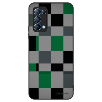 Szilikon tok erre a típusra OPPO Reno 5 5G - Block Grid