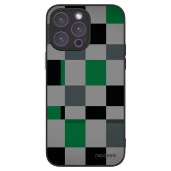 Picasee ULTIMATE CASE MagSafe Apple iPhone 14 Pro Max - készülékre - Block Grid